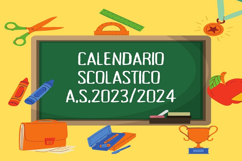 calendario scolastico AS20232024